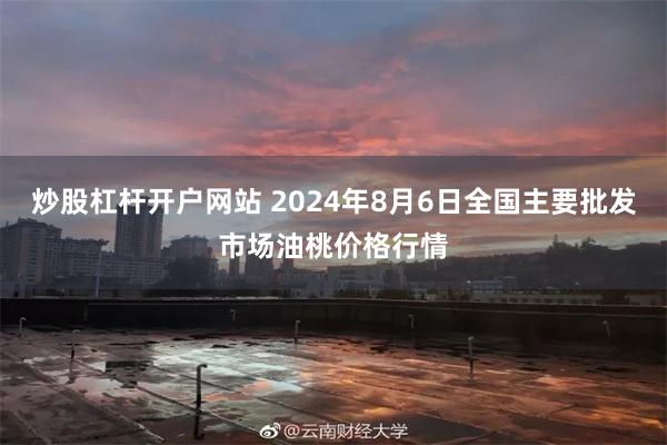 炒股杠杆开户网站 2024年8月6日全国主要批发市场油桃价格行情