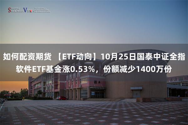 如何配资期货 【ETF动向】10月25日国泰中证全指软件ETF基金涨0.53%，份额减少1400万份