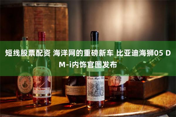 短线股票配资 海洋网的重磅新车 比亚迪海狮05 DM-i内饰官图发布