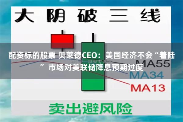 配资标的股票 贝莱德CEO：美国经济不会“着陆” 市场对美联储降息预期过度